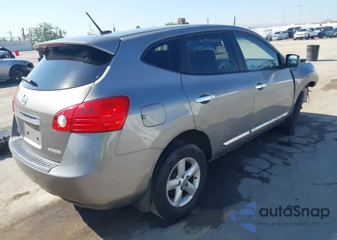 2012 Nissan Rogue S из США, поврежденный, VIN JN8AS5MT4CW281144